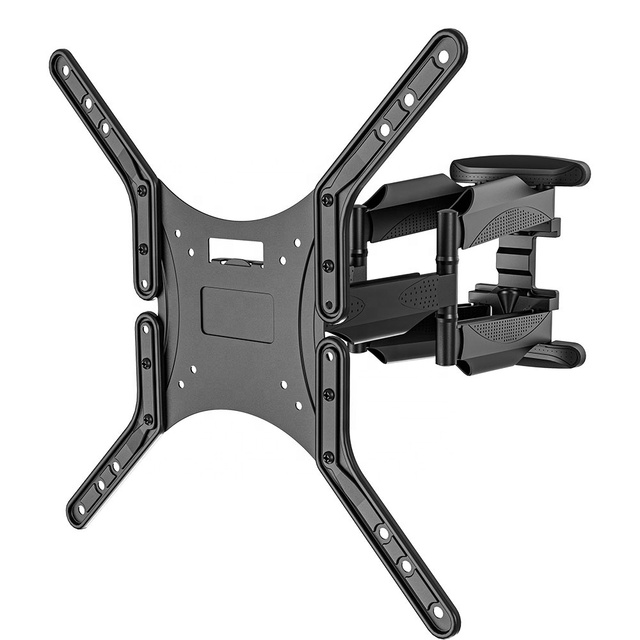 Hot Selling Full Motion for 23 to 56 Inches Adjustable LED Steel TV Mounts Mobile Stand Wall Bracket