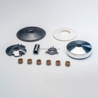 Accessoires de moto, ensemble de roue motrice du moteur GY6 en aluminium, neuf pour la rénovation/amélioration