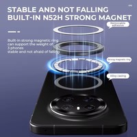 Support magnétique adhésif puissant pour téléphone portable et tablette, fixation murale pour iPhone 15 16 17