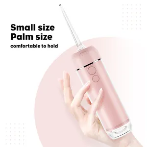 SINBOL Mini Best Cordless Water Flosser 5 Modes Portable Dental Floss Machine for Bad Breath Control