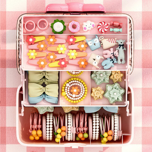 Schattige Bureau <span class=keywords><strong>Organizer</strong></span> <span class=keywords><strong>Kids</strong></span> & Tiener Opslag Haaraccessoires Doos Opbergdoos Kinderen Opbergdoos - Product Image 2
