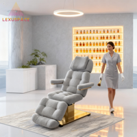 Nouvel arrivage Canapé de massage de beauté électrique au design moderne et de luxe Lit et table avec télécommande Nouveau style de canapé cosmétique