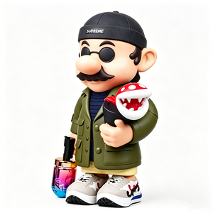 Lunettes de soleil OEM personnalisées, sweat à capuche Beard Workwear, baskets, figurine d'action en PVC pour collection de street art - Product Image 2