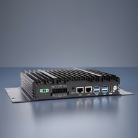 GPIO Boîtier industriel sans ventilateur Pc I5 Embedded Linux Window Industrial Computer Industrial mini pc for windows