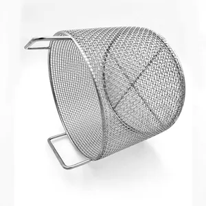 Wholesale Stainless Steel Storage Net Basket Cleaning Basket Customized Wire Mesh Basket