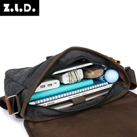 Vente en gros sac à bandoulière populaire pour homme sacs en toile à bandoulière