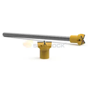 SINOROCK SDA IBO di perforazione di auto di ancoraggio sistema di R38-500 micropile hollow self trapano bar