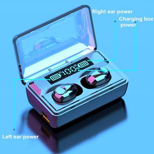 DODOUP T8 Écouteurs intra-auriculaires portables étanches pour sports et jeux avec microphone - Product Image 2