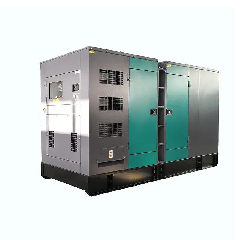 60Hz three phase 100kw silent electric generator easy operation 125kva diesel dynamo generator with Cummins