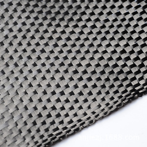 Tela de Fibra de Carbono 240Gsm Tejido Plano Material de Refuerzo para Fortalecimiento Estructural - Product Image 1