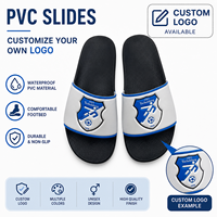 Ciabatte Antiscivolo Leggere in PVC con Logo Personalizzato Stampato in 3D, con Piattaforma, per Esterni, OEM ODM