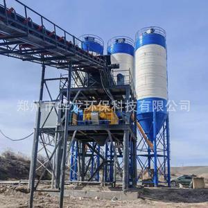 Station de mélange de type 120, ensemble complet d'équipements, station de mélange à eau stable de grande taille sans fondation, Hzs90 automatique, commerciale - Product Image 2