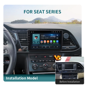 Reproductor de DVD Android de 9' para <span class=keywords><strong>SEAT</strong></span> <span class=keywords><strong>LEON</strong></span> Serie 2019-2020, Carplay, Control del Volante, Cámara de Reversa AHD - Product Image 2