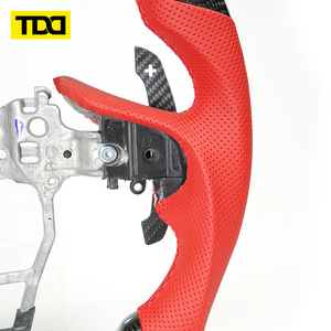 Volante de Fibra de Carbono LED Real de Fábrica TDD, Compatible con Lexus IS RC NX ISF CT, Hecho a Medida - Product Image 3