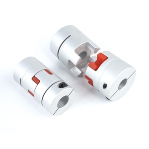 Linh hoạt loại keyed rãnh trượt Coupler hàm ly hợp thu nhỏ đàn hồi và Spider đĩa động cơ mã hóa 24mm trục khớp nối - Product Image 3