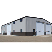 Conception d'atelier préfabriqué, entrepôt, supermarché, maison, auvent de parking, construction de bâtiments en structure métallique