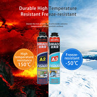 Mousse de Polyuréthane Blanche Étanchéité Imperméable Mastic Colle Liquide PU Agent Soufflant Adhésif d'Étanchéité en Aérosol pour Construction
