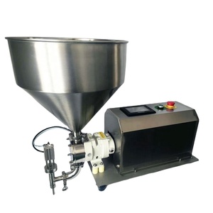 Semi-Automatic 500ml Rotor Lobe Pump Liquid Sauce Filling Machine Powder <b>Jam</b> Curry Thick Paste Food Bags Bottles Stainless Steel - Product Image 1