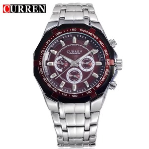 Montres de luxe en acier inoxydable pour hommes, style décontracté et professionnel, vente chaude Drioshipping - Product Image 2