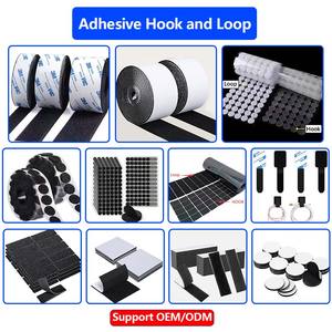 Cinta <span class=keywords><strong>de</strong></span> <span class=keywords><strong>Gancho</strong></span> y Bucle Cuadrada/Rectangular/Circular/Puntual, Tiras Autoadhesivas <span class=keywords><strong>de</strong></span> Sujeción Fuerte <span class=keywords><strong>para</strong></span> Montaje en Pared en el Hogar y la Oficina - Product Image 5