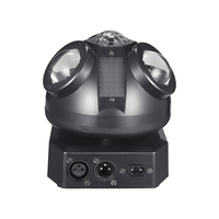 Projecteur Laser Effet Illusion Couleur Unique 4 Têtes Lumière Magique Sonore Active DMX512 Rotatif pour DJ et Discothèque