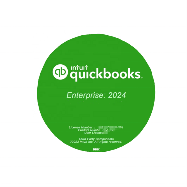 Intuit QuickBooks Enterprise Solutions 2024 US Desktop Version Lifetime Financial Accounting Software Email Ali-chat Delivery
