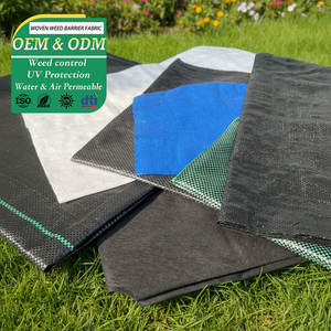 Toile de paillage tissée en PP stabilisée aux UV, robuste, perméable, pour jardin et agriculture - Product Image 1