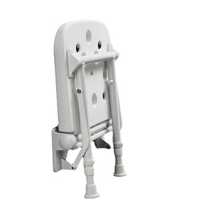 Diolans - Tabouret pliant mural pour salle de bain, siège de douche antidérapant, capacité de 120 kg, pour personnes âgées et femmes enceintes - Product Image 5