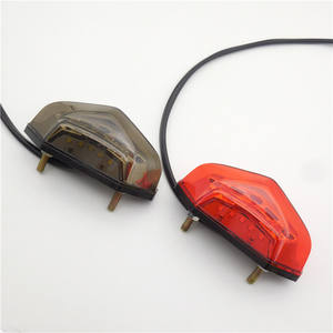 Accesorios para Motos, Luz Trasera LED para Motocicleta, Luz de Freno y de Posición Combinadas, Luz Trasera de Freno para Bicicleta Eléctrica, 3 Cables - Product Image 2