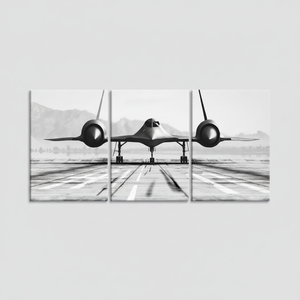 SR-71 Blackbird <b>Canvas</b> Print Modern Aviation <b>Wall</b> Decor,SET OF 3 <b>CANVAS</b> - Product Image 2