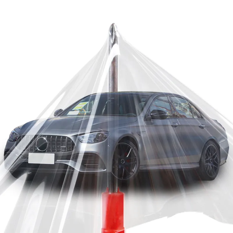 Ppf filme de proteção de tinta para carro, filme de carbono transparente anti-arranhão para reparação automática de 3 camadas, tpu ppf