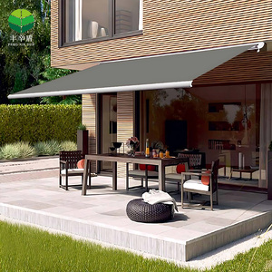 Động cơ bên tán indow cửa mái bên xe dù để che nắng Roll-up mái hiên vải không thấm nước có thể thu vào mái hiên cho ngoài trời - Product Image 1