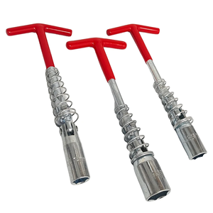 T-Handle Universal Joint <b>Spark</b> <b>Plug</b> <b>Socket</b> Wrench Remover Installer - Product Image 6