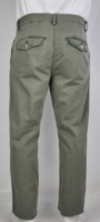 La moustache noire marque Tiziano lin Strech nouvelle couleur Kaki coupe régulière pantalon chinois pantalon en tissu lavé