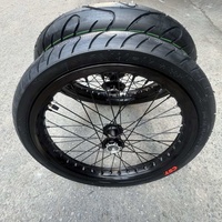 Juego de Ruedas Light Bee Talaria 17 X 1.60" y 2.15", Nuevo Kit de Neumáticos para Motocross, Repuesto/Reparación para Supermoto