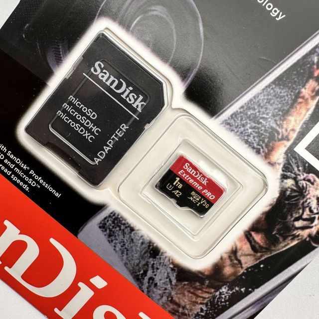 Brand New Original SanDisk 2TB Extreme Pro Memory Card with Adapter SDSQXCD-2T00-GN6MA