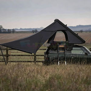 Carpas de techo 4x4, carpas de techo para camping, bolsa para zapatos, carpa de techo rígida de aluminio para 3-4 personas, de doble capa, desplegable, para coche o SUV - Product Image 3