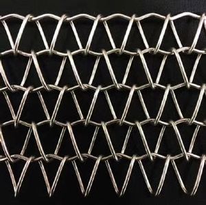 304 316 acier inoxydable métal chaîne lien équilibre spirale treillis métallique bande transporteuse - Product Image 2