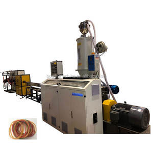 Machine automatique de fabrication de ligne d'extrusion de bandeau élastique TPU TPR TPE/machines de fabrication d'élastiques pour emballer de l'argent - Product Image 1