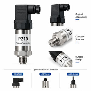 Capteur différentiel intelligent SITRANS P210 4-20mA pour applications industrielles, précision 0,5% FS, IP65 - Product Image 1