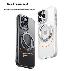 Custodia per telefono con design business, copertura completa per il pulsante della fotocamera, supporto magnetico e funzione stand per la serie 17 - Product Image 4
