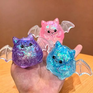 Regalos para Fiestas de Halloween: Juguetes Blandos de Fantasma, Calabaza y Murciélago con Purpurina, para Aliviar el Estrés, Juguetes para Apretar, Ideal para el Día de las Brujas - Product Image 2