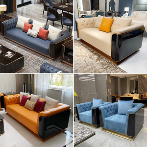 Divano Angolare <span class=keywords><strong>Moderno</strong></span> di Lusso con Bottoni Trapuntati 321 per <span class=keywords><strong>Soggiorno</strong></span> e <span class=keywords><strong>Cucina</strong></span>, Vendita all'Ingrosso - Product Image 6