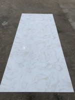 Panneau mural en PVC effet marbre de qualité supérieure pour la décoration d'hôtels et de villas, idéal pour les murs de fond de télévision