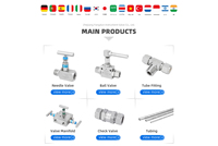 Factory Supply 316SS Bar Stock Instrument Ball Valve 10000 PSI 2 Way 3 Way Double Ferrule NPT BSP Swagelok Type OEM Oil & Gas CE