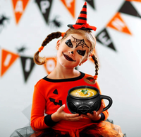 Tasse à café de sorcière en 3D, Mug gothique, pour le thé, en porcelaine, matériel artisanale, nouveauté, cadeau d'halloween, pour noël