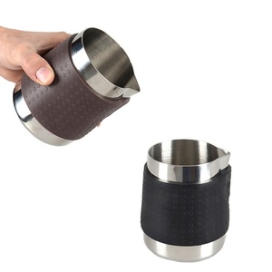 Vente en gros de pichets à lait décoratifs en acier inoxydable de 350 ml et 600 ml, nouveaux modèles - Product Image 3