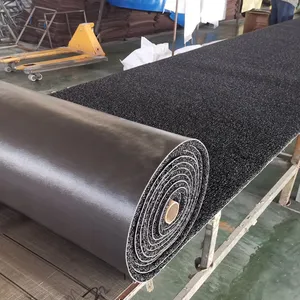 Grübchen Gummi Material benutzer definierte Gewicht Vinyl Bodens pule Roll matte