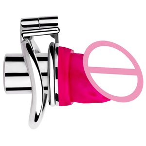 Dispositivo de Castidad Masculina FRRK con Cabeza de Pene Artificial, Jaula de Castidad Uretral Invertida, Jaula para Pene, Juguetes Sexuales para Hombres - Product Image 3