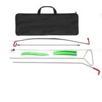 Outils de réparation de bosses de voiture, kit automobile avec pince à long manche, outils de débosselage pneumatiques, pompe, outils de serrurier pour portières de véhicules, kits